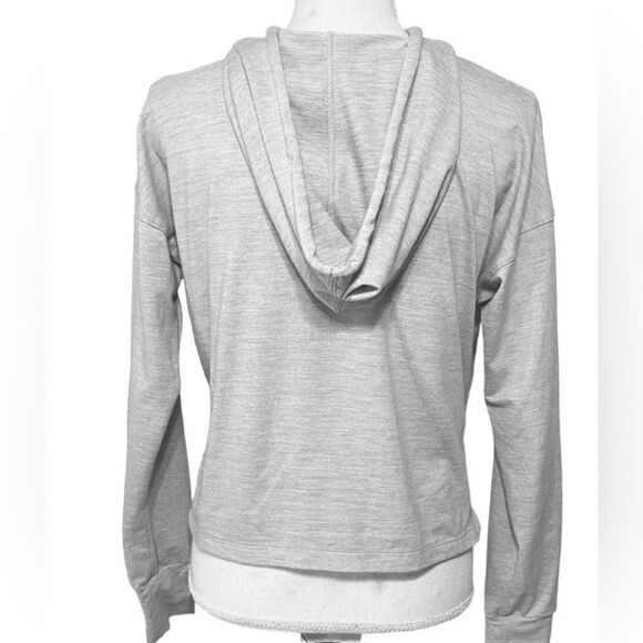 Nike Dri Fit Wm’s Sz XS Gray Hooded Sweatshirt - Picture 3 of 4